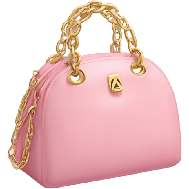 Pink bag emoji