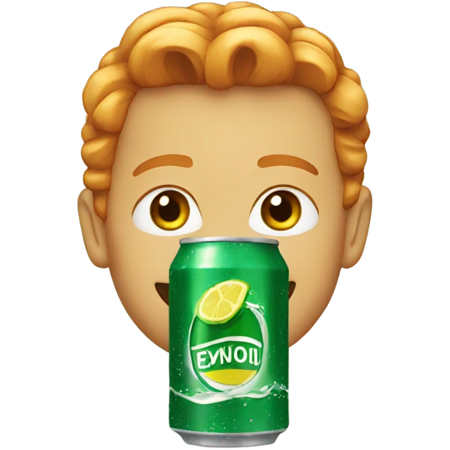 A ginger ale can emoji