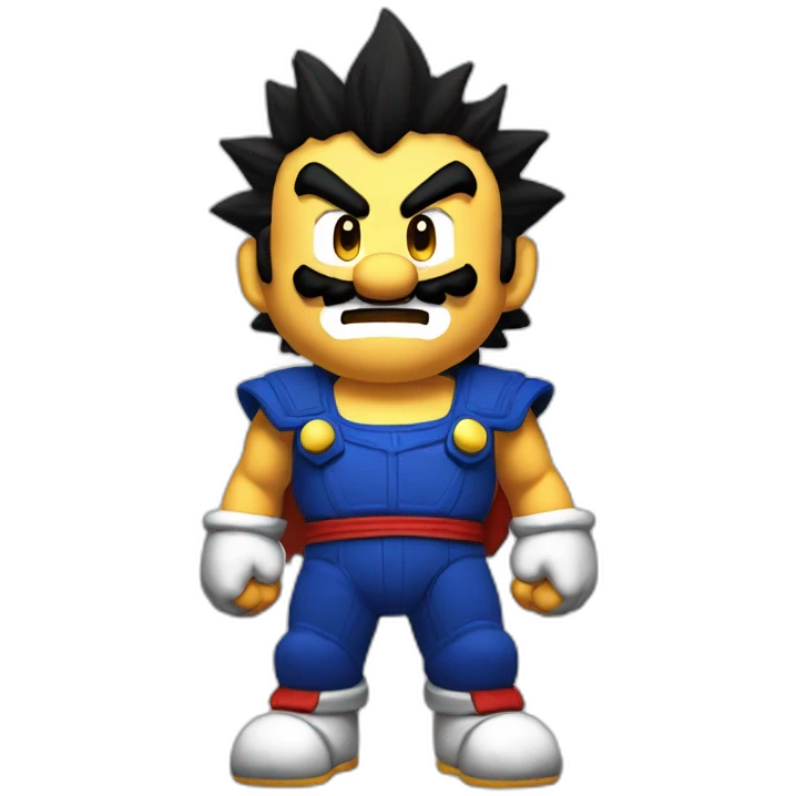Mario goku instinct emoji