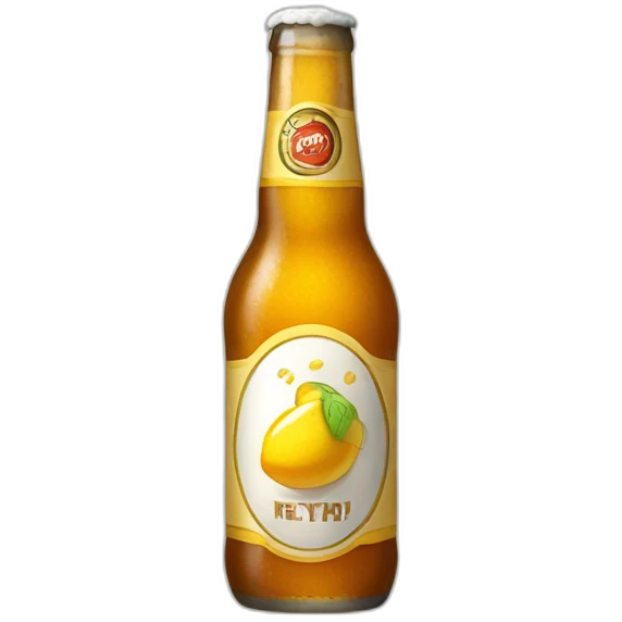 Cerveza helada emoji