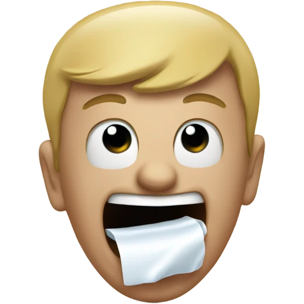 head popping out a toilet emoji