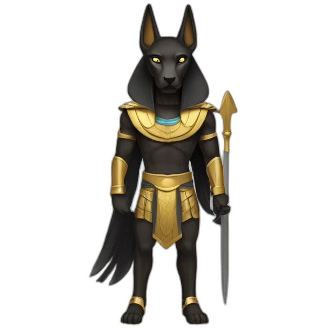 anubis warrior emoji