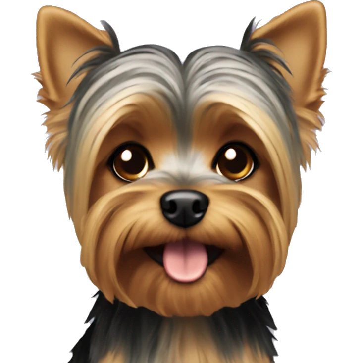yorkie dog emoji