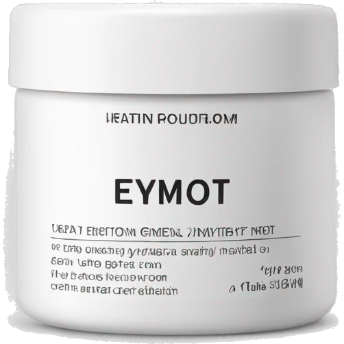 hydrating cream pot with label emoji