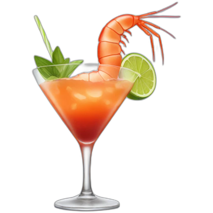 prawn cocktail emoji