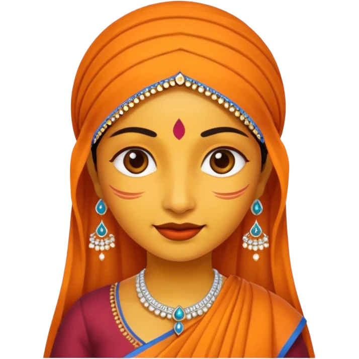 India woman emoji