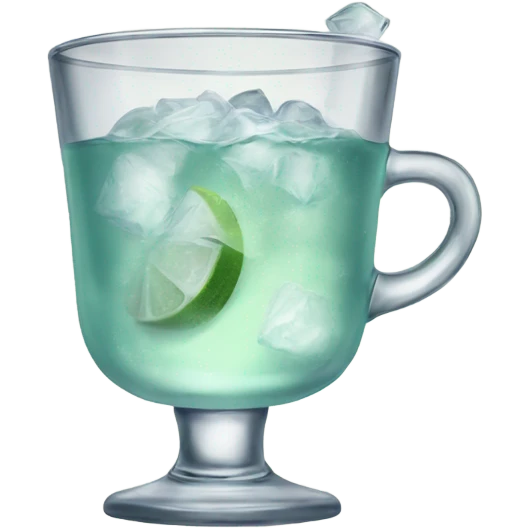 Cup of gin emoji