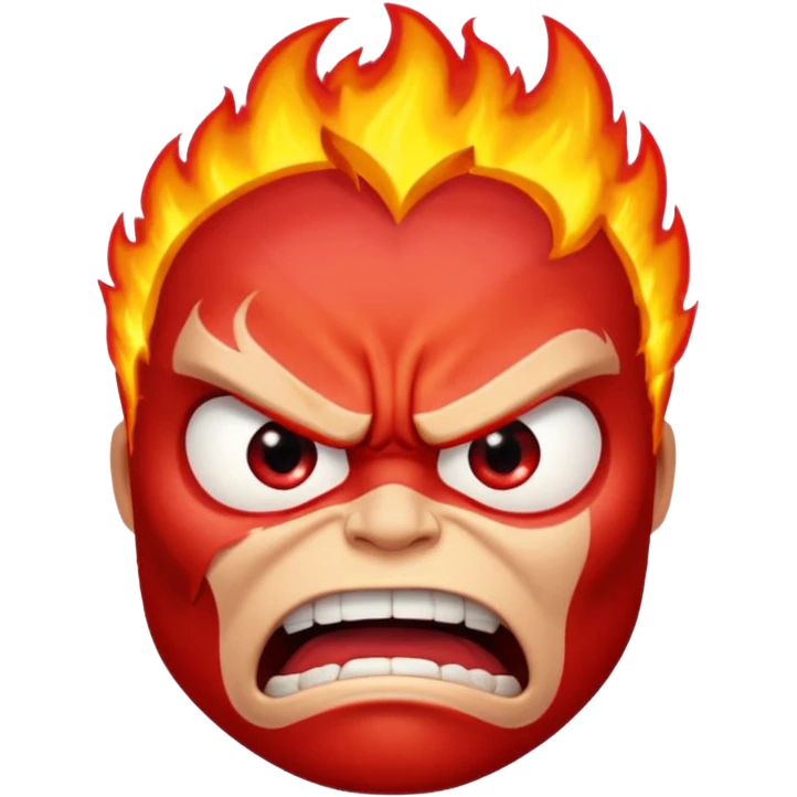 Anger from the Inside Out movie emoji