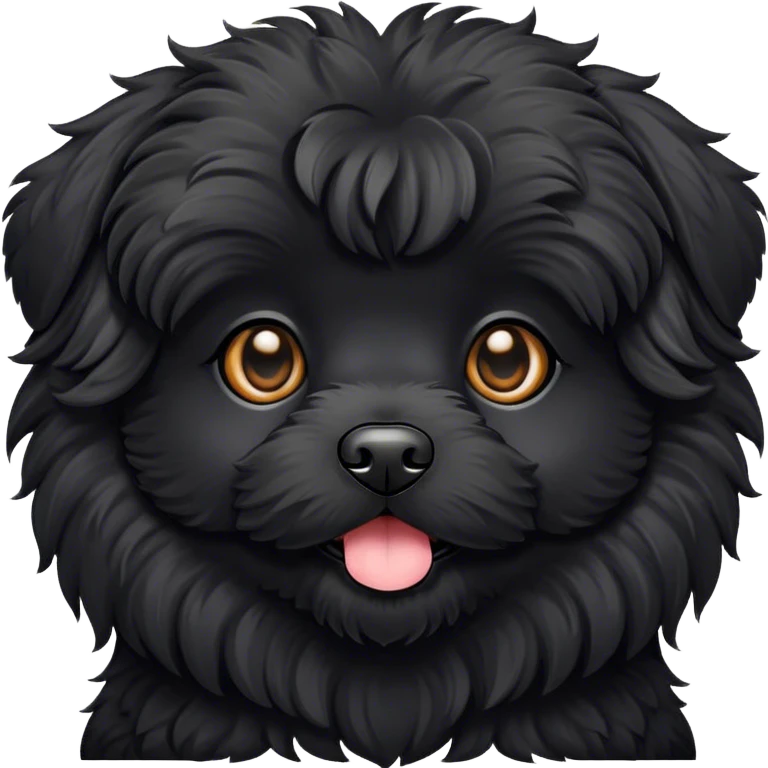 Black havapoo emoji