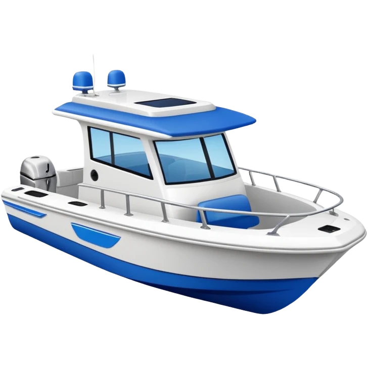 Center console boats  emoji