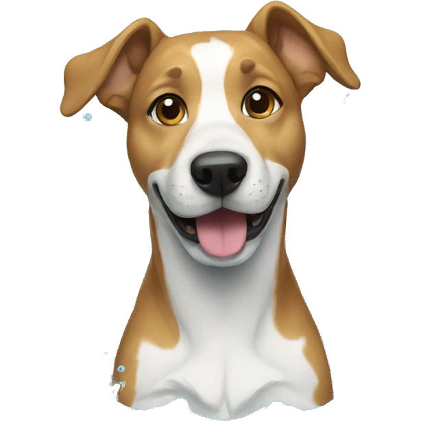 DOG in water emoji