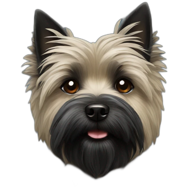 black cairn terrier emoji