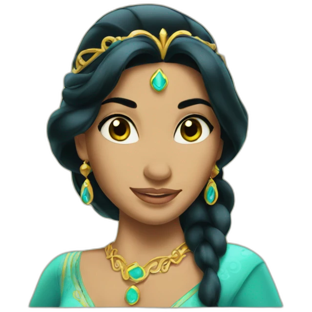 Princess Jasmine emoji