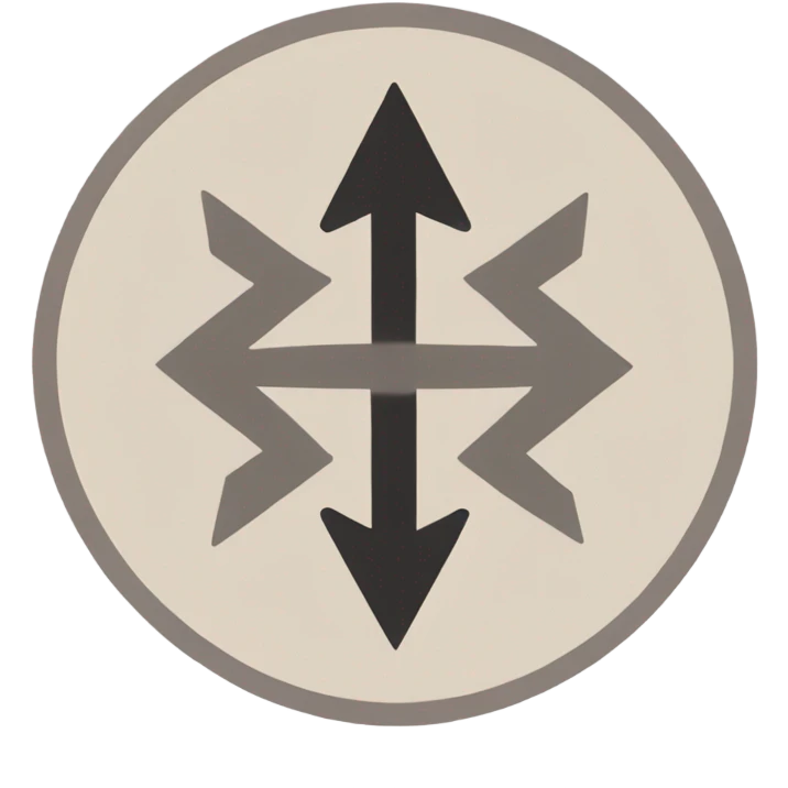 circle shape by 2 arrows emoji