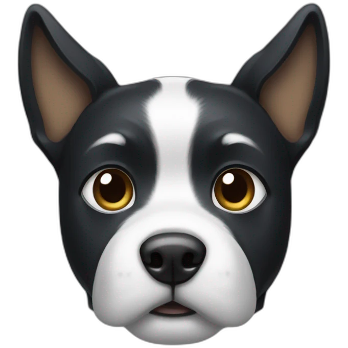 black-dog-with-white-chest-wearing-a-princess-crown emoji