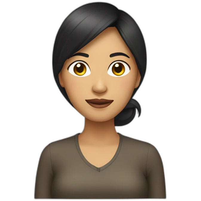 Indonesian female emoji