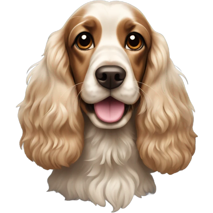 English cocker spaniel  emoji