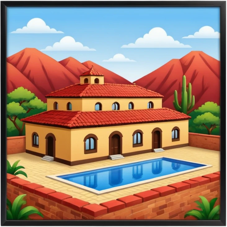 crea un emoji de una hacienda emoji