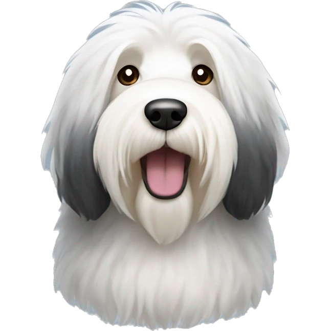 Old English sheepdog  emoji