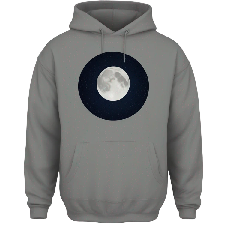 Moon hoodie  emoji