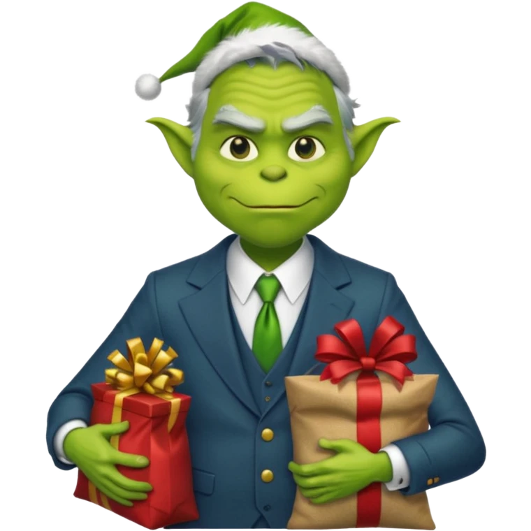 Rich Grinch emoji