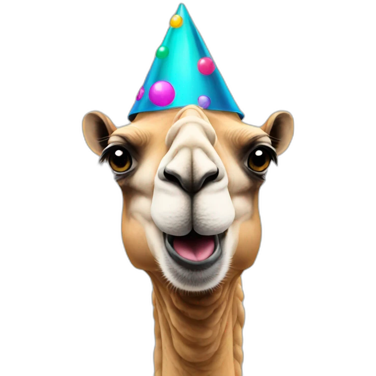 party camel emoji