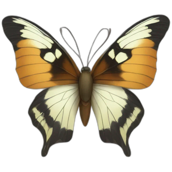 Papillon sur écureuil emoji