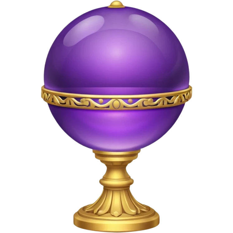 Orb of Command — purple sphere + golden ring emoji