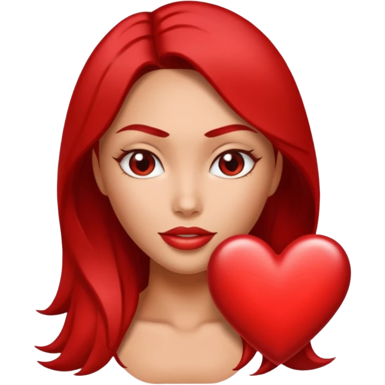 A heart emoji for a raging hot girl who looks like megan fox. Just an absolute rocket. emoji