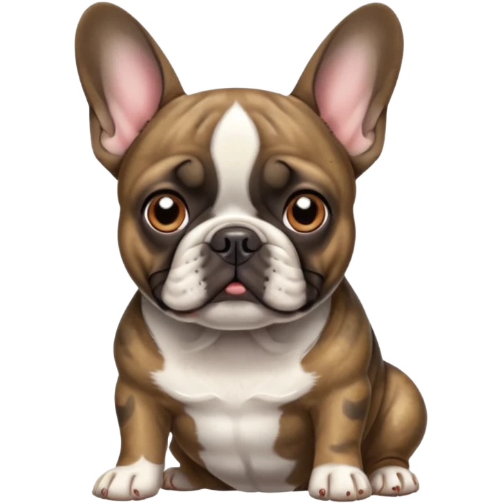 French bulldog emoji