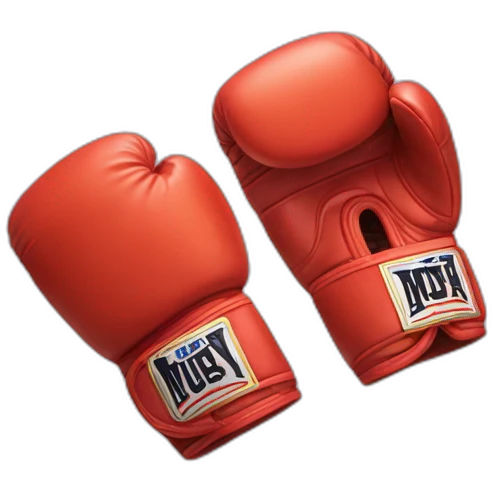 muay thai gloves emoji