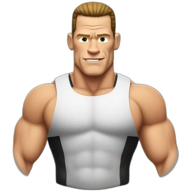 John Cena upper body emoji
