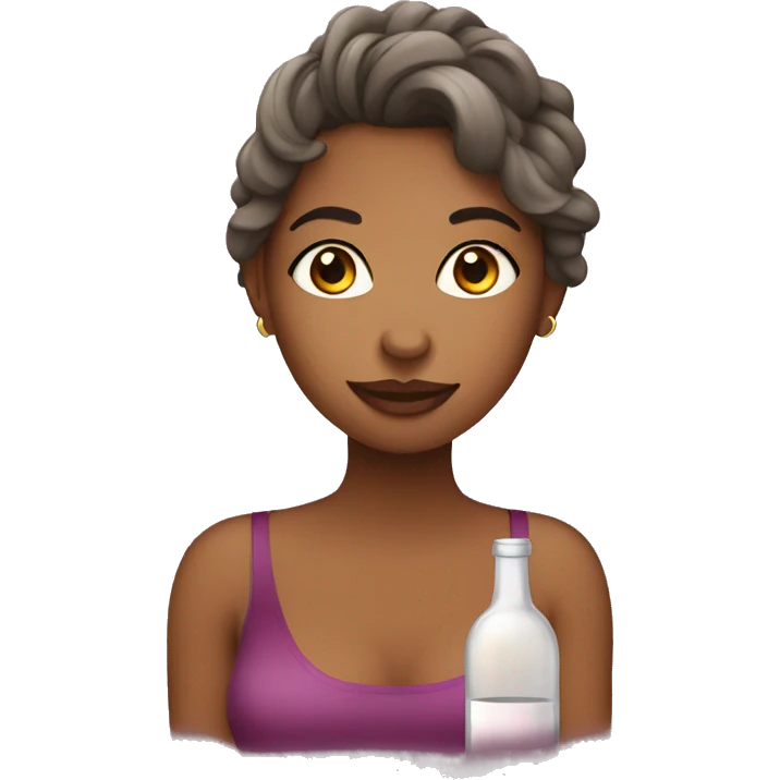 girls wine night emoji