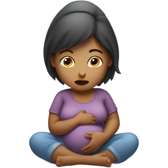 Pregnancy tiring emoji
