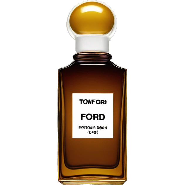 Iconic tom ford square Perfume bottle  emoji