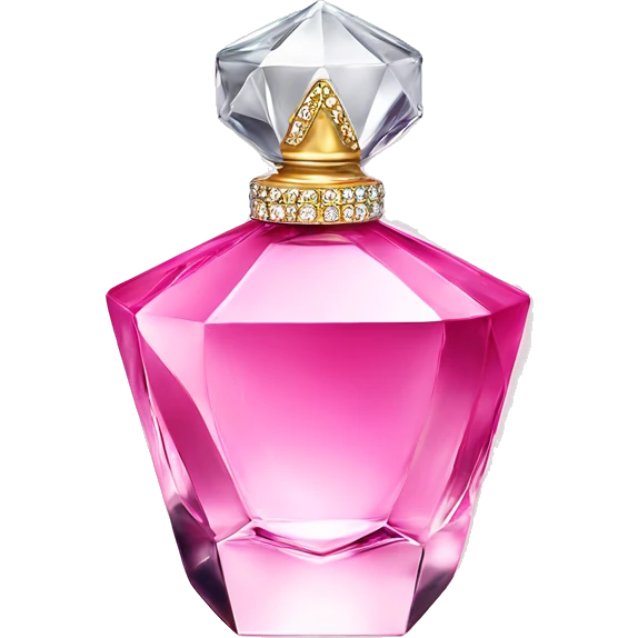 Juicy couture pink perfume diamond top emoji