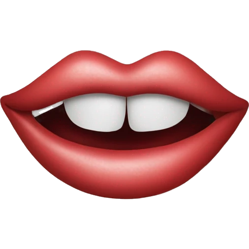 Kiss mark emoji