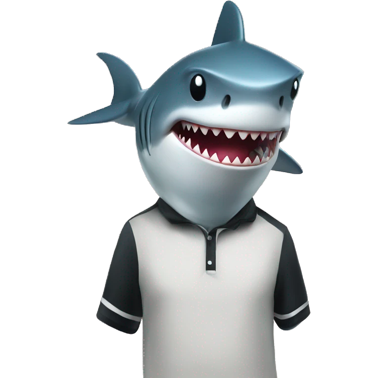 shark as a dj emoji