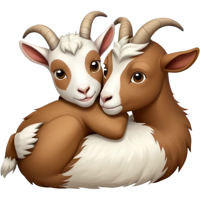 Goat in a headlock emoji