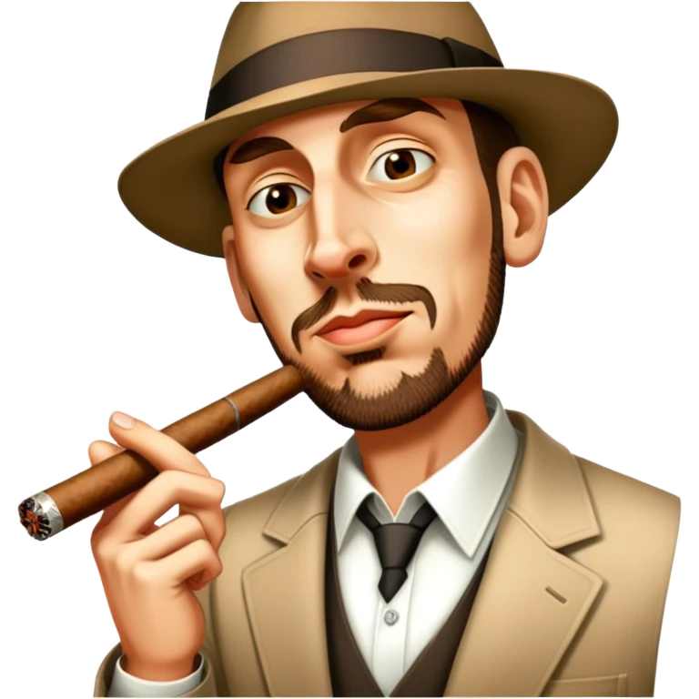 Funny gangster  emoji