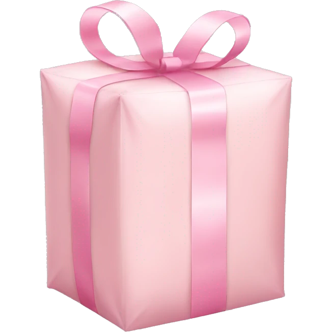 light pink package emoji