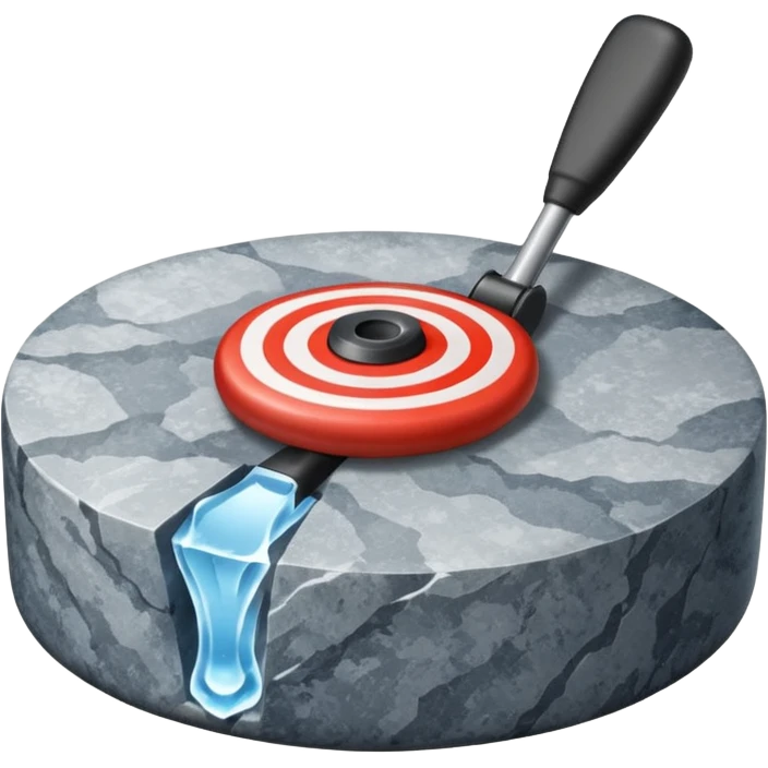 target curling emoji