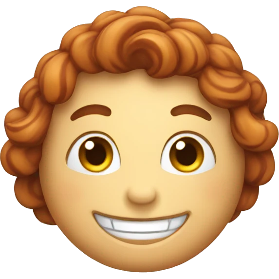 happy cinnamon emoji