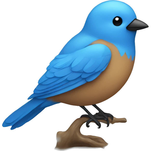 Twitter blue birds emoji