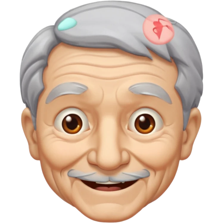 Naughty old man emoji
