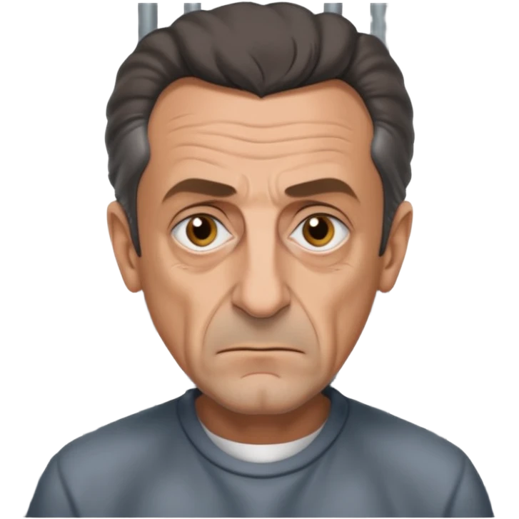 Nicolas sarkozy en prison  emoji