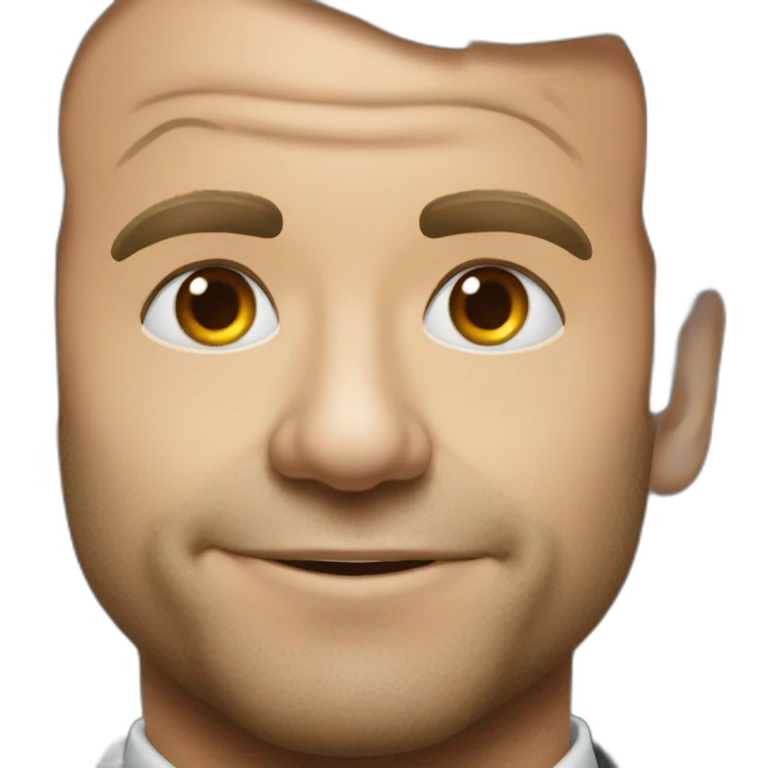 Visage de Macron halloween emoji