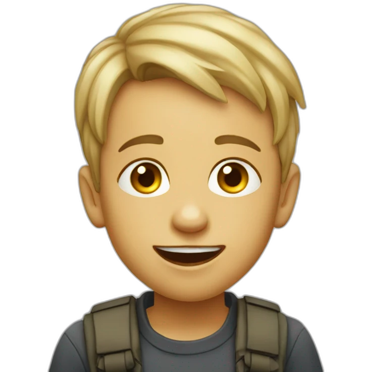 Enfants errant emoji