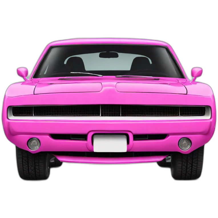 dodge-charger-pink emoji