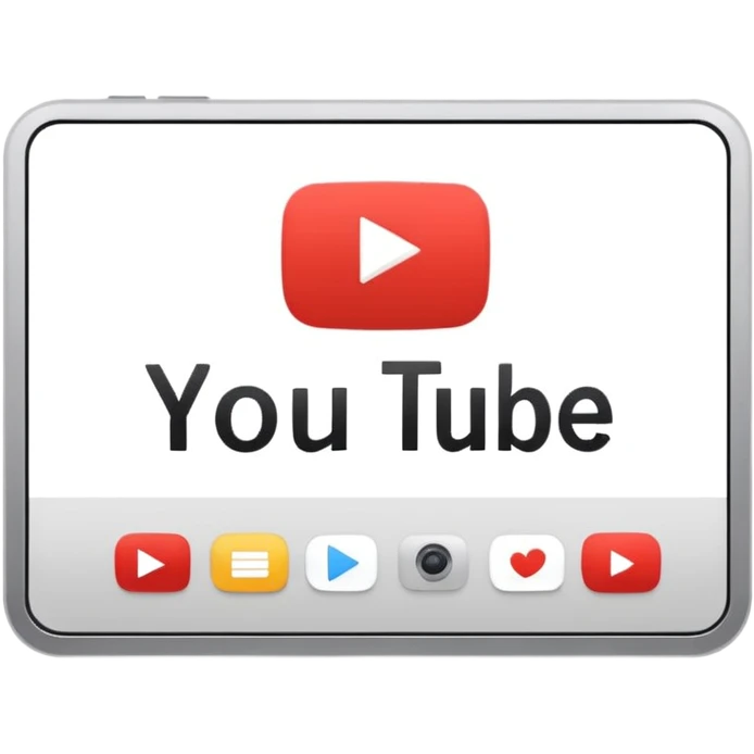 youtube interface in browser emoji